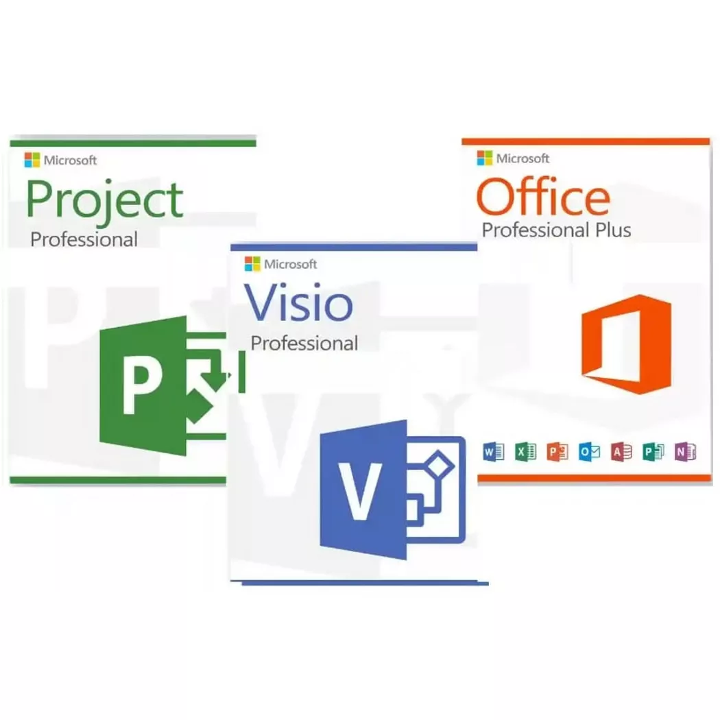 Microsoft - Bündel Office 2024 + Visio 2024 + Project 2024- Lizenzschlüssel zum Download - Schnelle Lieferung 77