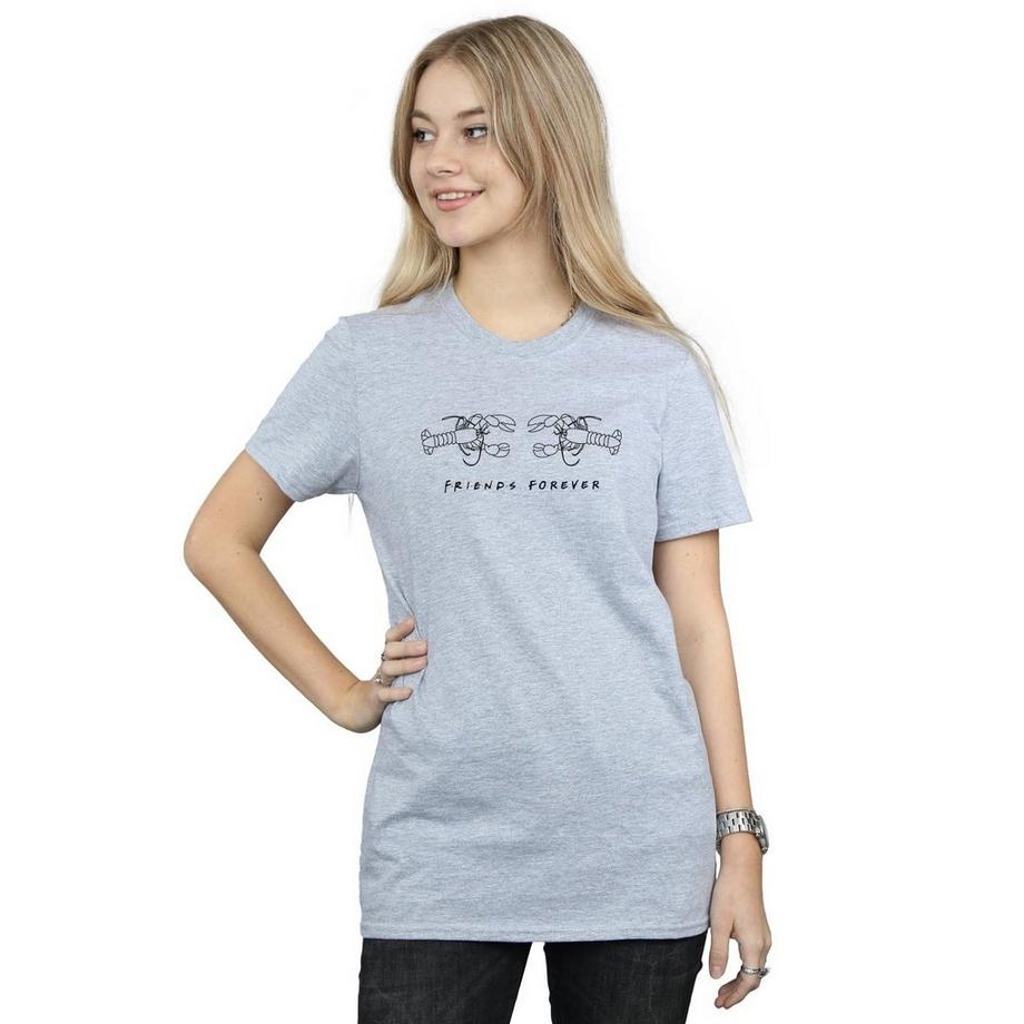 Friends Forever T-Shirt Imprimé Homard  