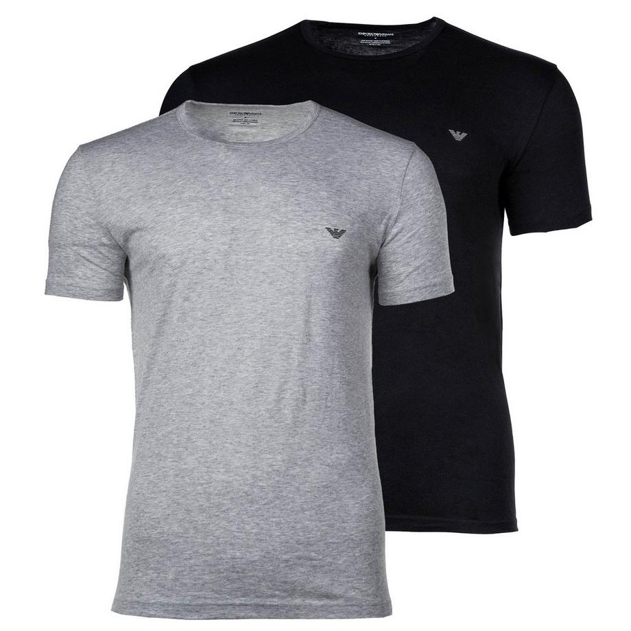 T-Shirt  2er Pack Bequem sitzend-ENDURANCE