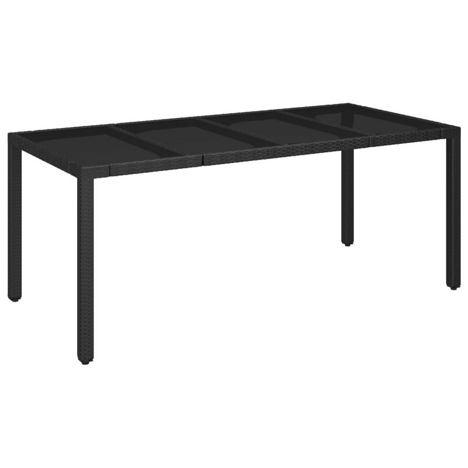 VidaXL set da pranzo da giardino Polirattan  