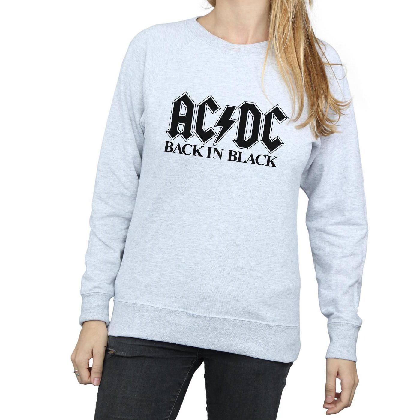 AC/DC  ACDC Back In Black Sweatshirt 