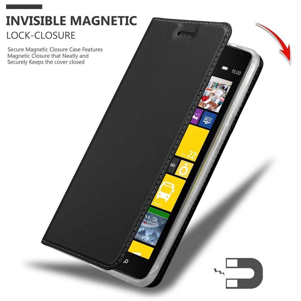 Cadorabo  Housse compatible avec Nokia Lumia 1520 - Coque de protection avec fermeture magnétique, fonction de support et compartiment pour carte 