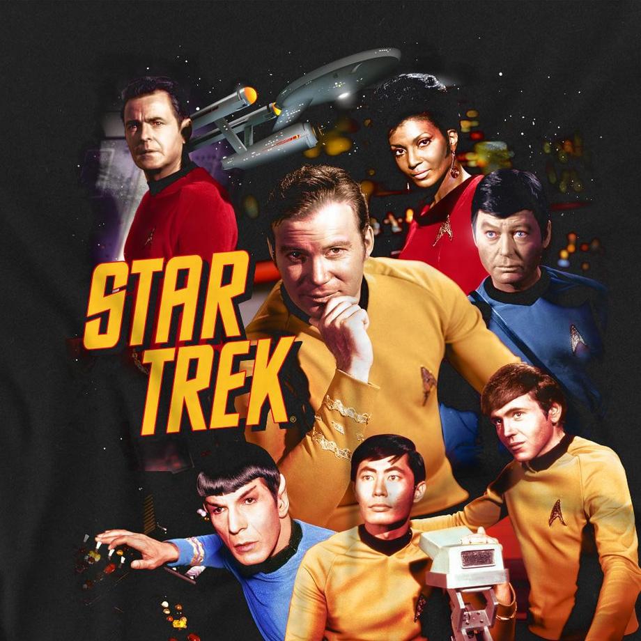 Star Trek Star Trek At the Controls T-Shirt  