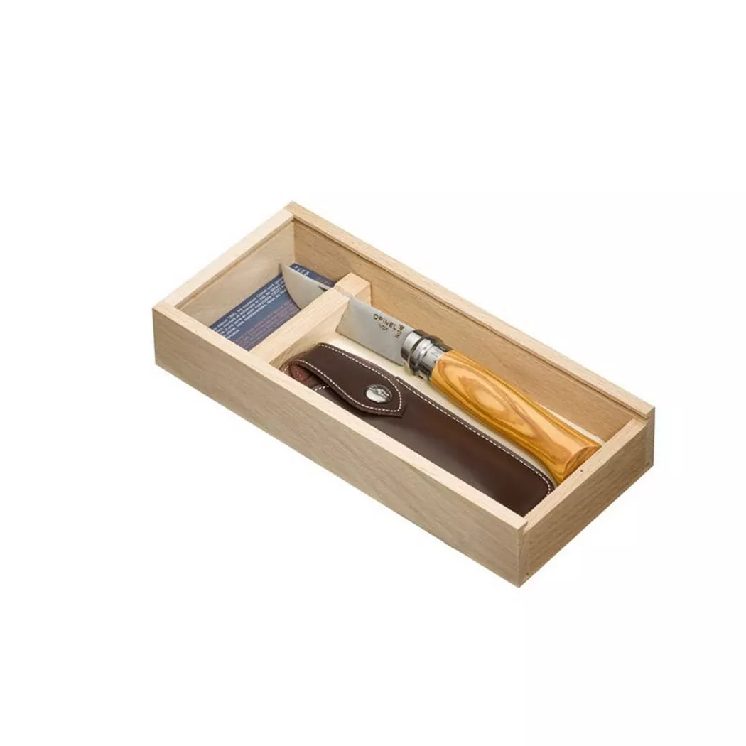 Taschenmesser "opinel N8 Olivenholz"