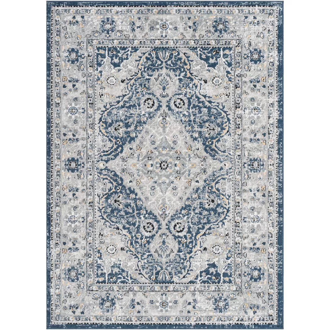 LIVABLISS - Vintage Orient-Teppich PETRA, 160X230CM, Taubengrau