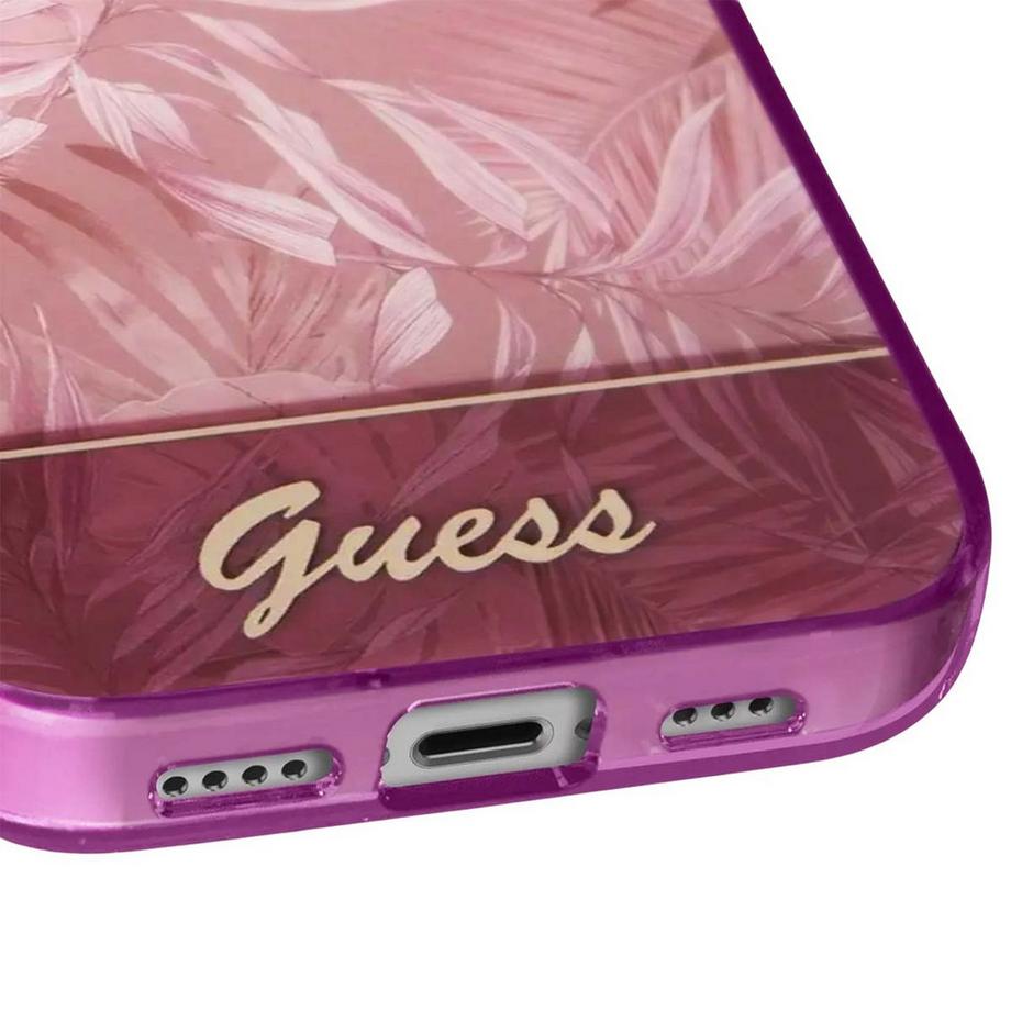 GUESS  Hülle Apple iPhone 14 Pro TPU Jungle 