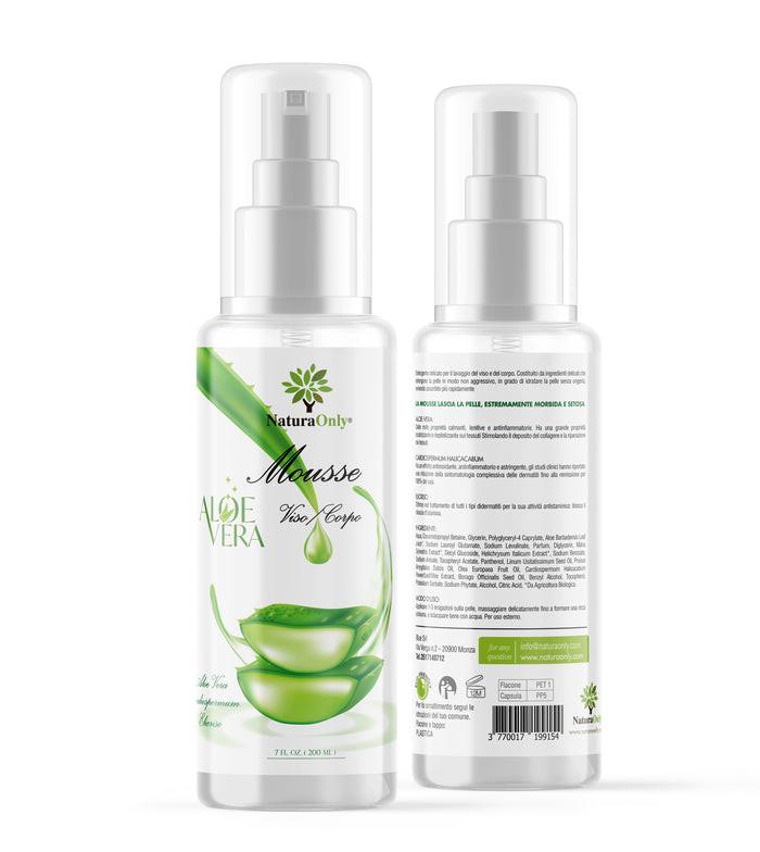 NATURA ONLY  Aloe Vera Mousse Gesichtsreiniger 