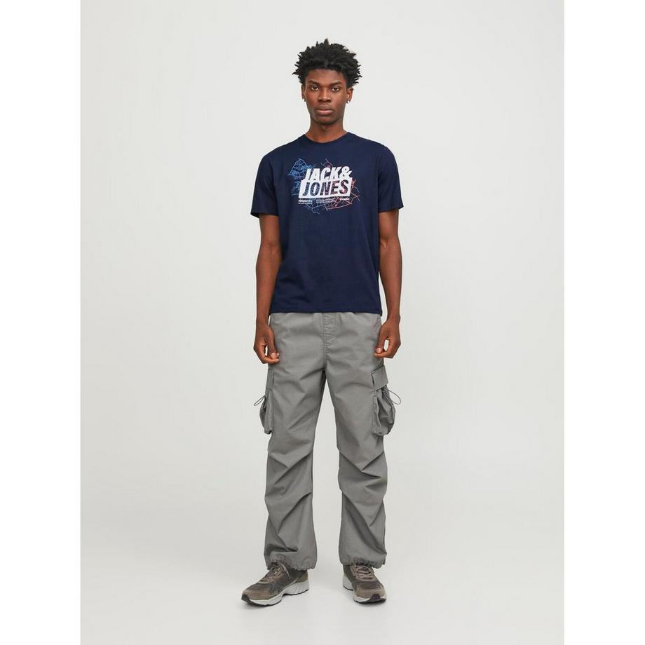 JACK & JONES T-shirt Map Logo  
