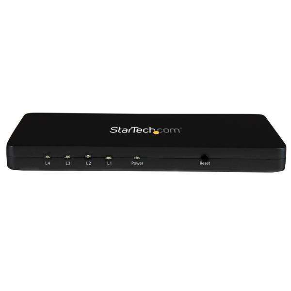 STARTECH.COM  StarTech.com 4 Port HDMI 4k Video Splitter - 1x4 HDMI Verteiler mit Aluminiumgehäuse - 4k 30 Hz 