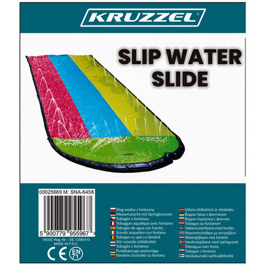 Kruzzel  Wasserrutsche mit Springbrunnen Kruzzel 25669 