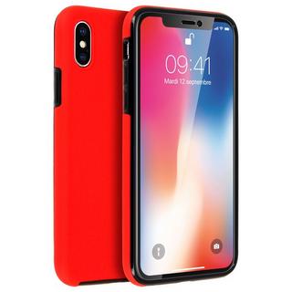 Avizar  Coque 360° rigide Rouge iPhone X/XS 