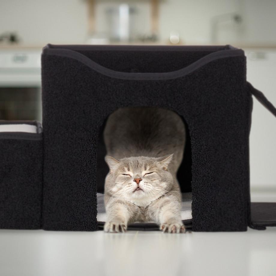 B2X  Katzenversteck mit mehreren Betten 