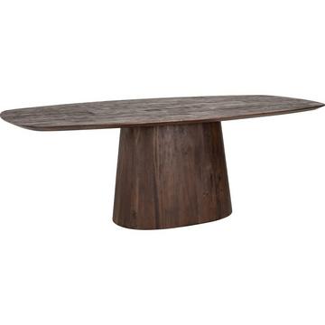 Tavolo da pranzo Alix in legno di mango ovale 230x120