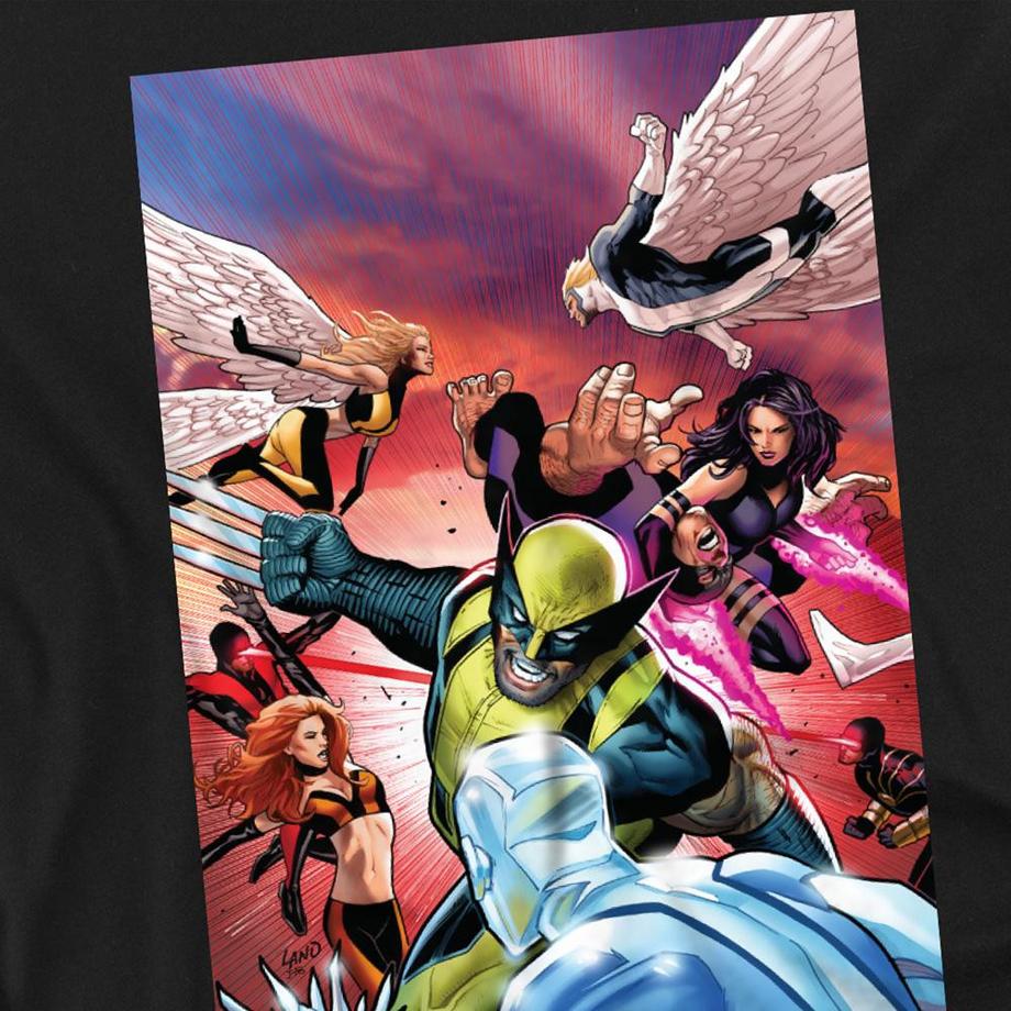 MARVEL X-Men Team Defend T-Shirt Manches Longues  