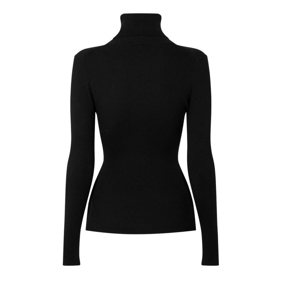 Calvin Klein Pullover Top, Rollkragen, Schmal, Langärmlig  