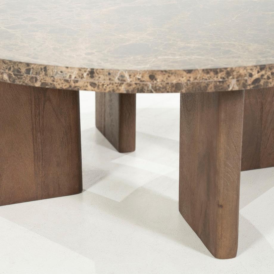 mutoni Tavolino Lando marmo 80  