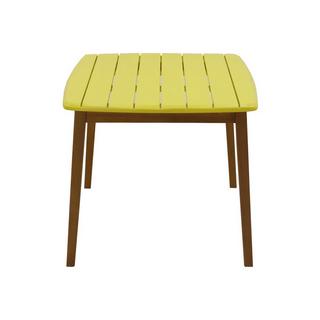 Vente-unique Table de jardin pour enfant en acacia jaune L.80 cm - GOZO de MYLIA  