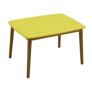 Vente-unique Table de jardin pour enfant en acacia jaune L.80 cm - GOZO de MYLIA  