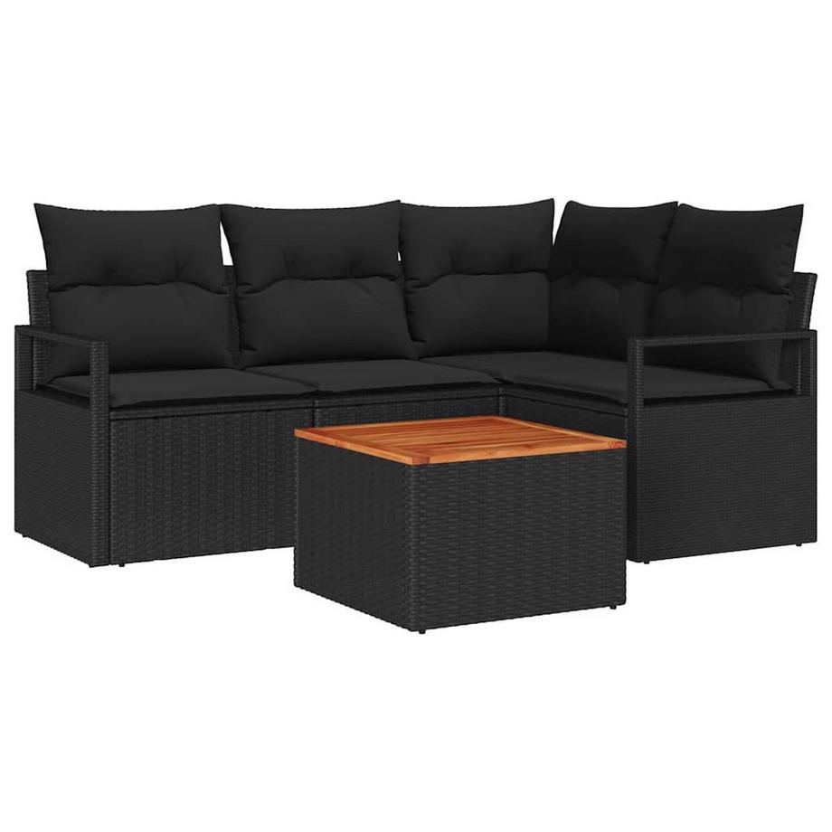 Set Divano da Giardino Polyrattan