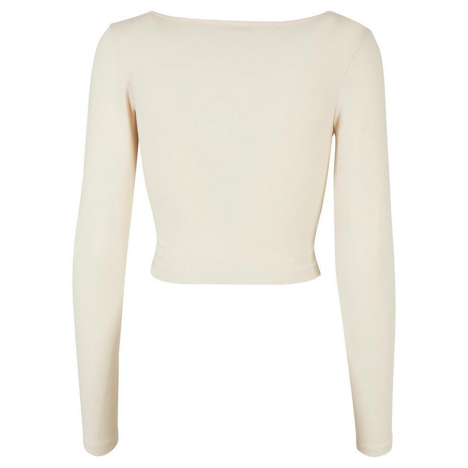 URBAN CLASSICS T-Shirt Crop Manches Longues Organic  