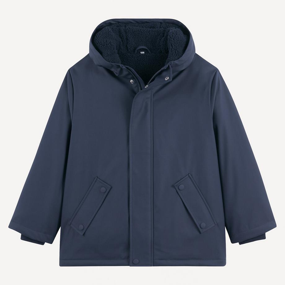La Redoute Collections  Windjacke mit Sherpa-Futter und Kapuze 