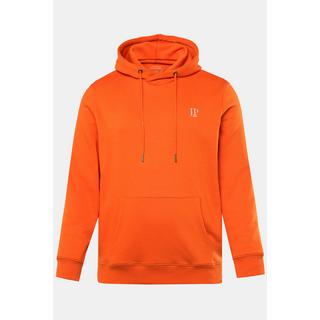 JP1880 Hoodie Brust-Print Kängurutasche  