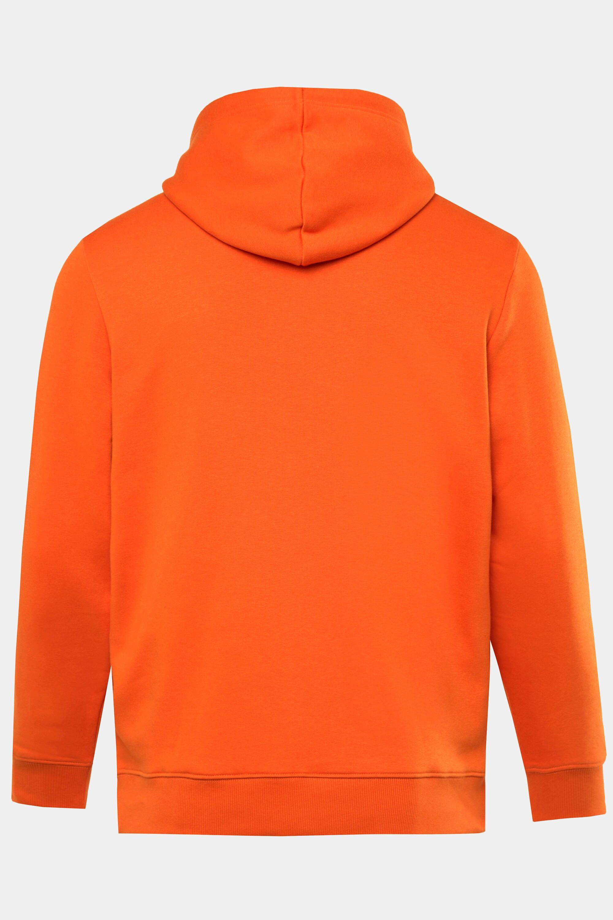 JP1880 Hoodie Brust-Print Kängurutasche  