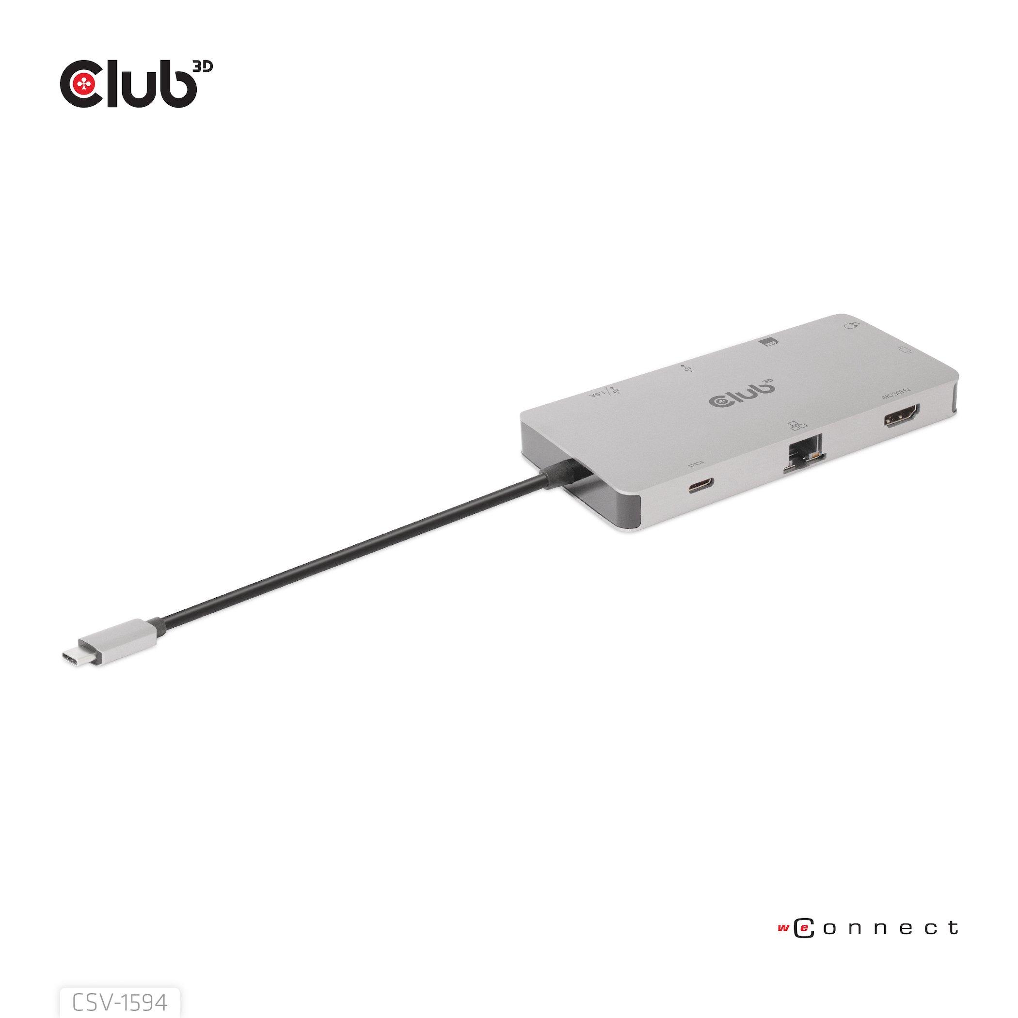 Club3D  USB 3.1 Gen 1-Hub 