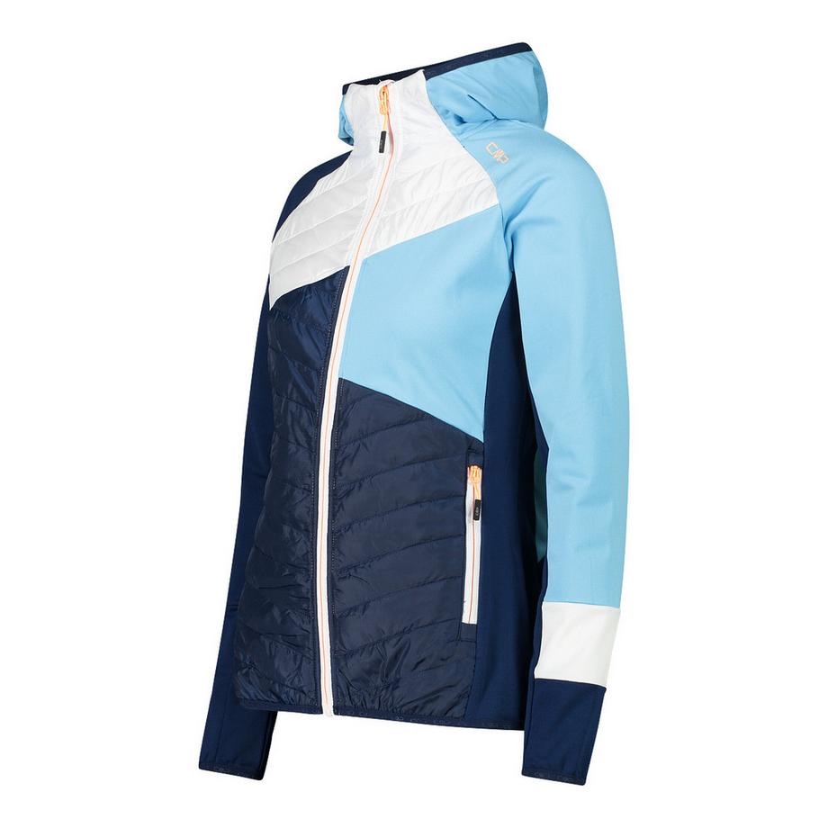 CMP Hybrid Fleecejacke mit Kapuze  