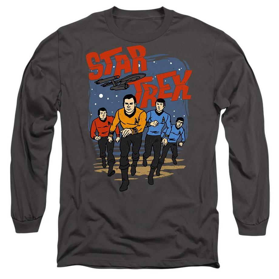 Star Trek Star Trek Run Forward Langarm T-Shirt  