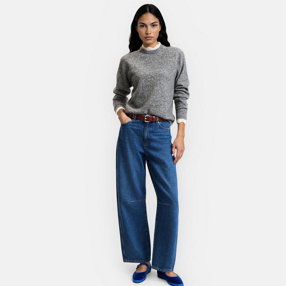 La Redoute Collections Pull avec détails fantaisie au col  