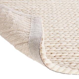 La Redoute Intérieurs Tapis laine effet tricot forme carrée  