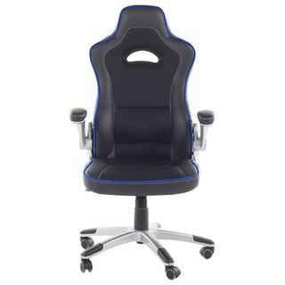 Beliani Fauteuil de bureau en Cuir PU Moderne MASTER  