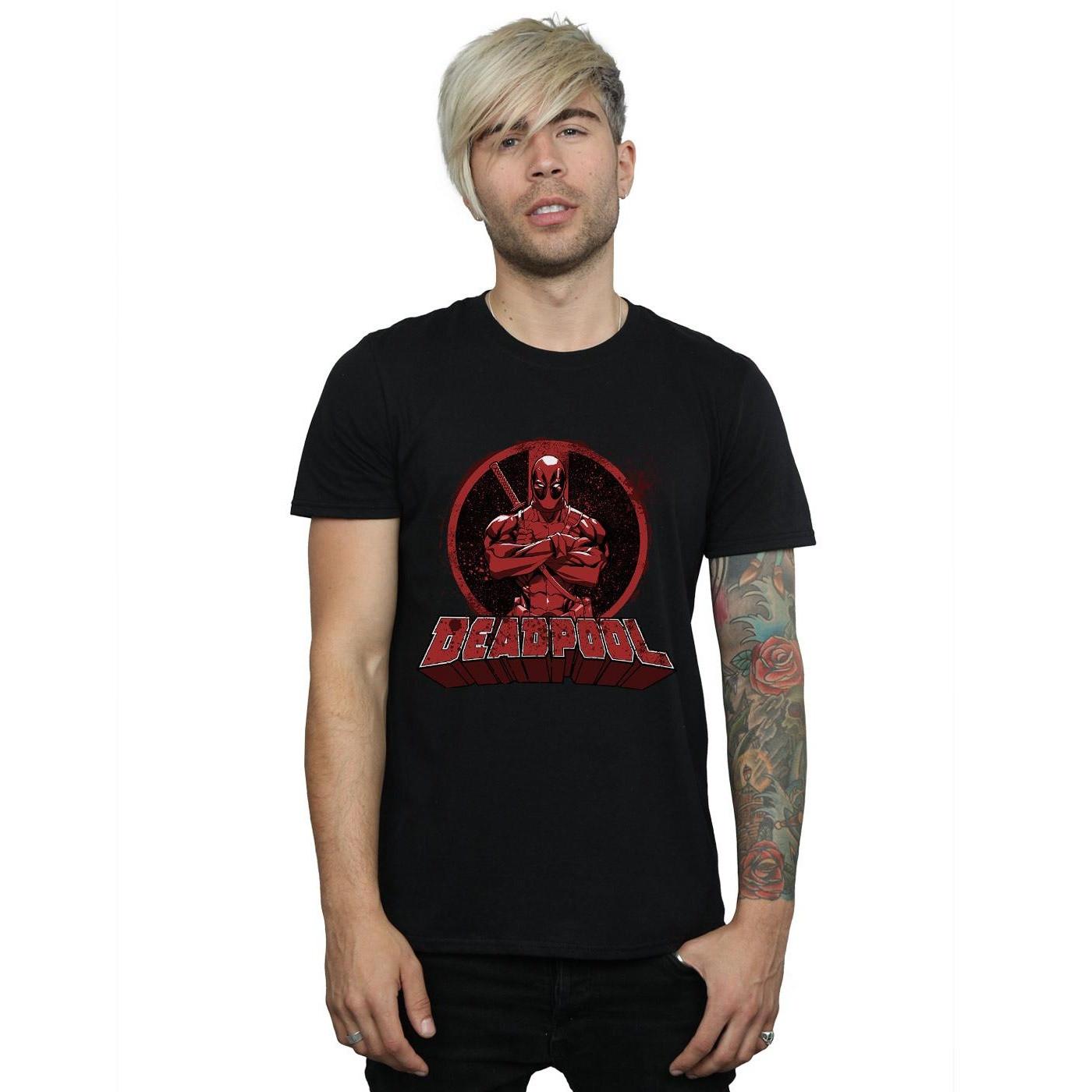 Deadpool Arms Crossed T-Shirt  