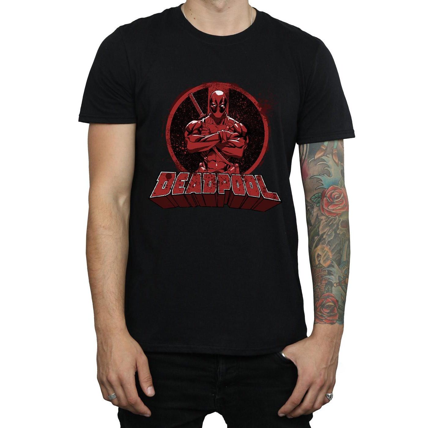Deadpool Arms Crossed T-Shirt  