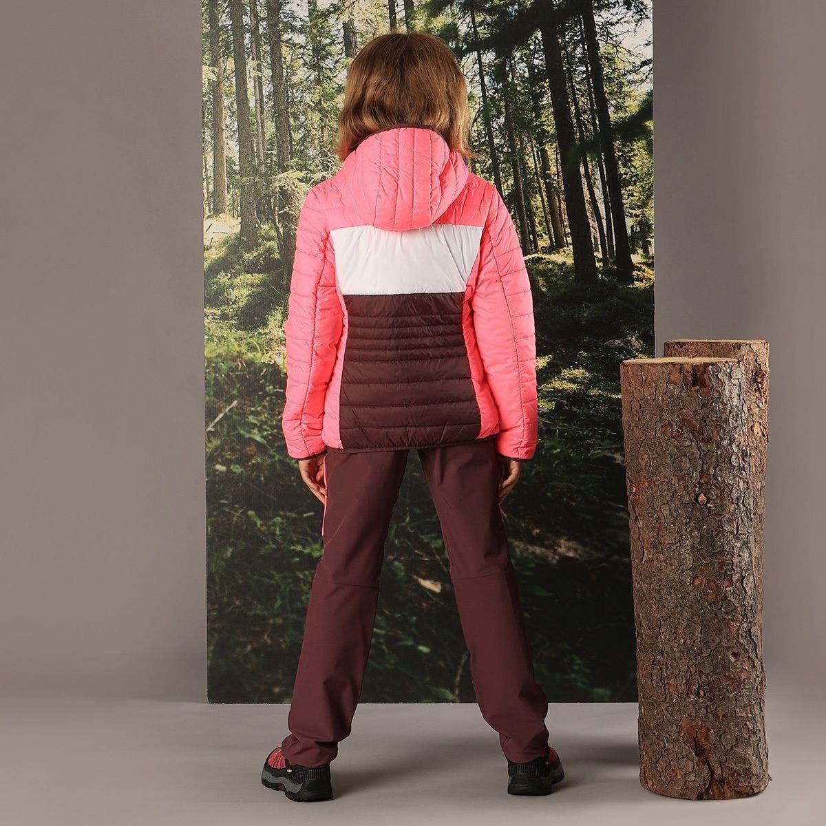 CMP Mädchen Daunenjacke mit Kapuze  