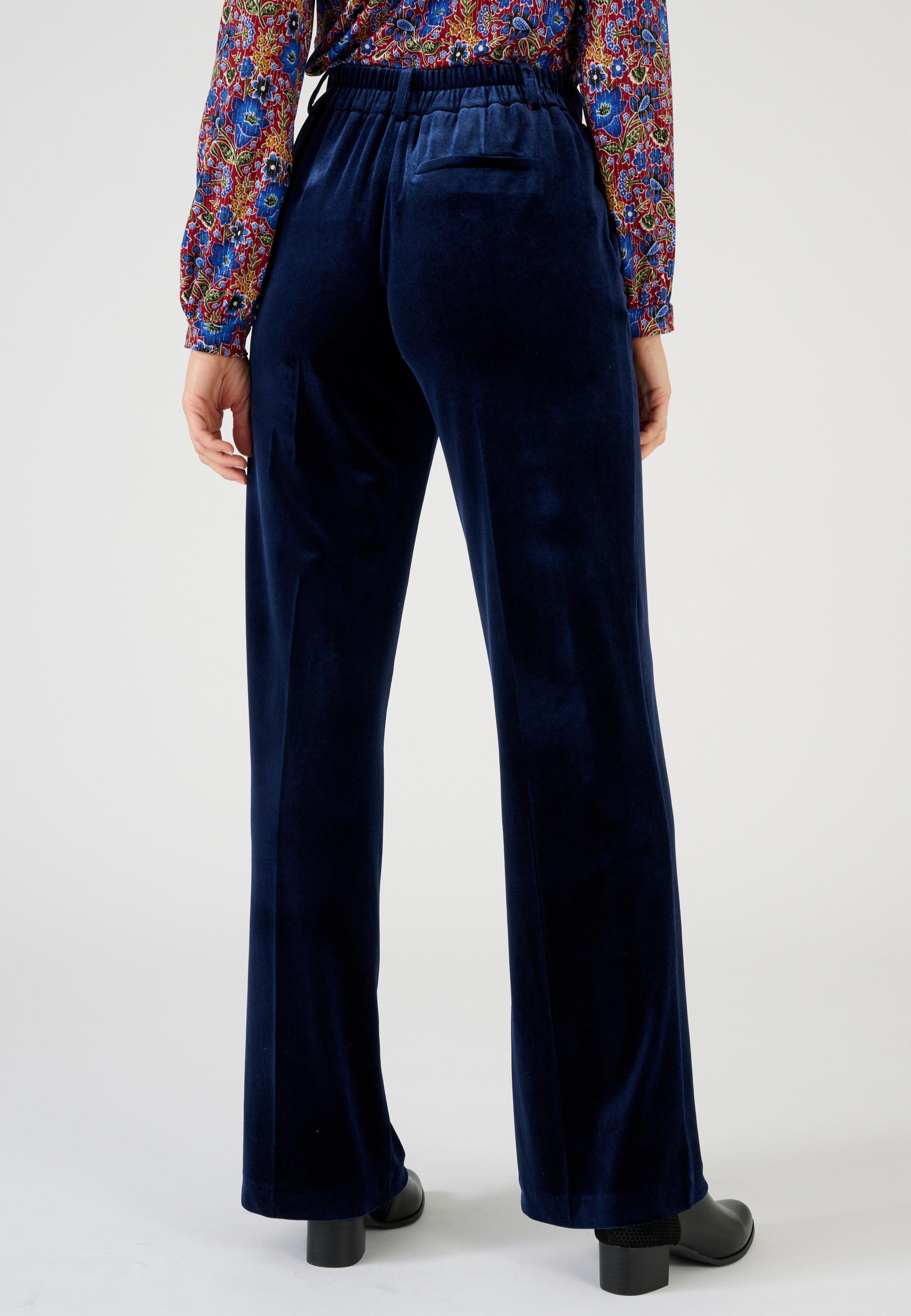 Damart  Pantalon large en velours 