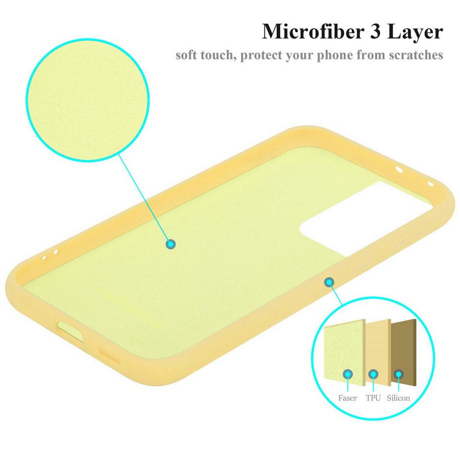 Cadorabo  Housse compatible avec Samsung Galaxy S21 ULTRA - Coque de protection en silicone TPU flexible 