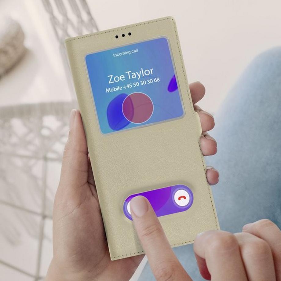 Avizar  Custodia Galaxy S22 Ultra Due Finestre 