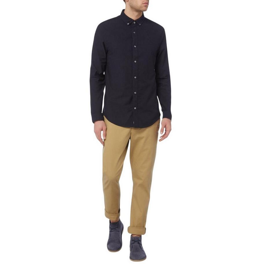 Original Penguin  Chemise Manches Longues Sticker Pete 
