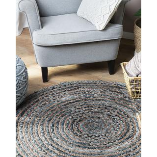 Beliani Tapis en Jute Boho MASLAK  