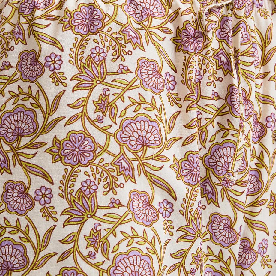 La Redoute Collections Pyjamahose mit Blumenmuster  