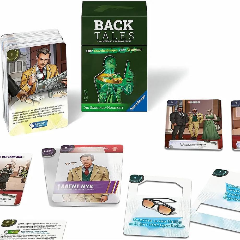 Ravensburger  Back Tales : Le mariage d'émeraude 