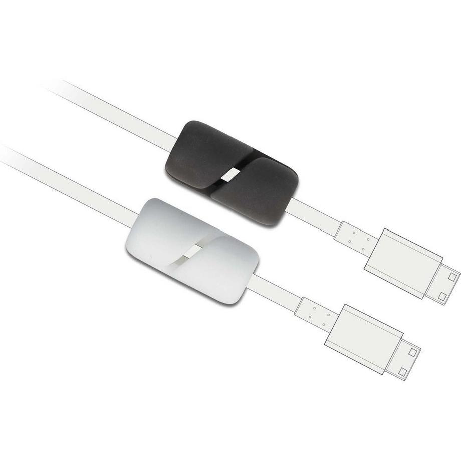 DeLock  Support de câble  auto-refermant ensemble combiné 