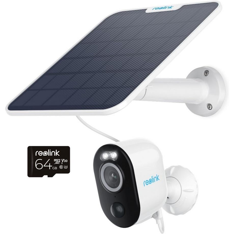 Reolink  Argus B330 2K+ Kamera + Solarpanel + 64GB 