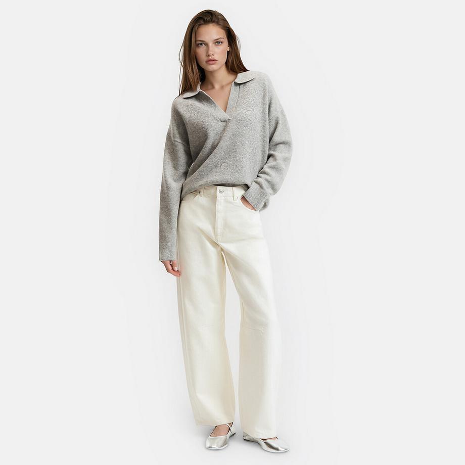 La Redoute Collections Pull col polo loose  