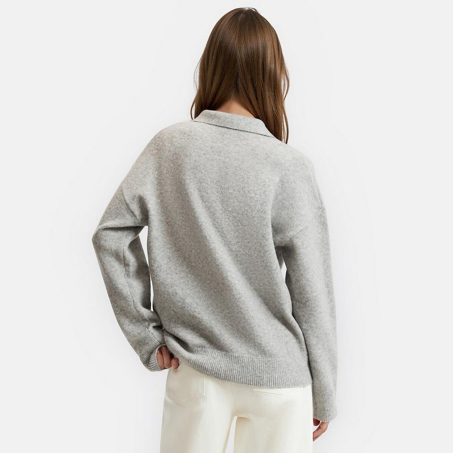 La Redoute Collections Pull col polo loose  