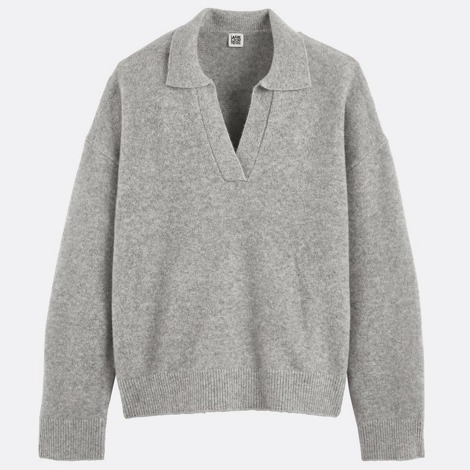La Redoute Collections Pull col polo loose  