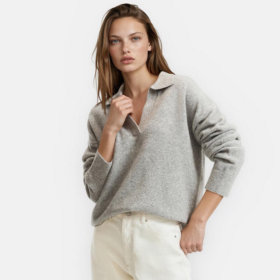 Pull col polo loose