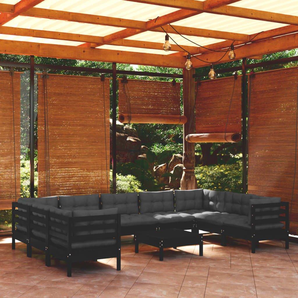 VidaXL Garten-lounge-set kiefernholz  